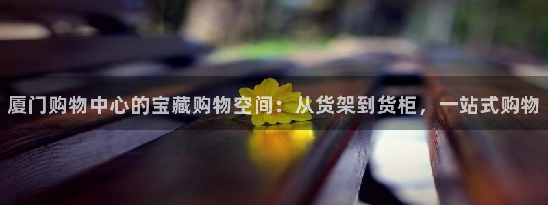 杏运注册平台：厦门购物中心的宝藏购物空间
